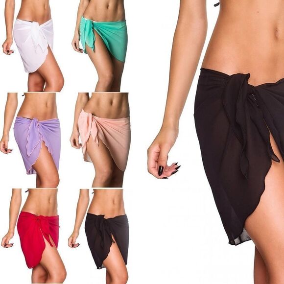 Bundle 3x$30! Pareo Cover Bikini/Beach Wrap Sarong - Picture 3 of 3